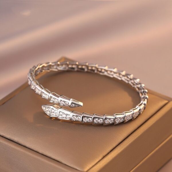 Seryo Full Diamond Snake Bracelet